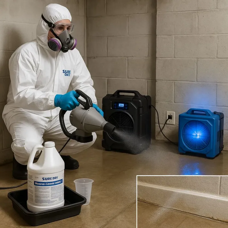 Sanitization and Odor Removal process in Cumberland County, NJ
