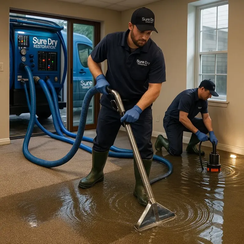 Water Extraction and Removal process in Cumberland County, NJ